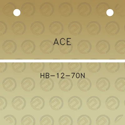 ace-hb-12-70n