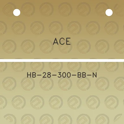 ace-hb-28-300-bb-n