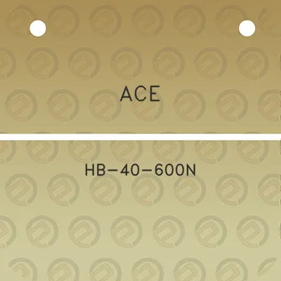 ace-hb-40-600n