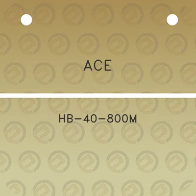 ace-hb-40-800m