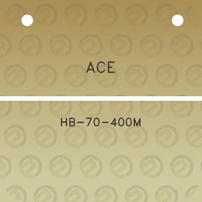 ace-hb-70-400m