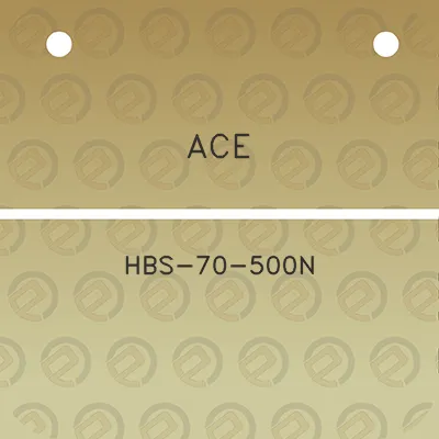 ace-hbs-70-500n