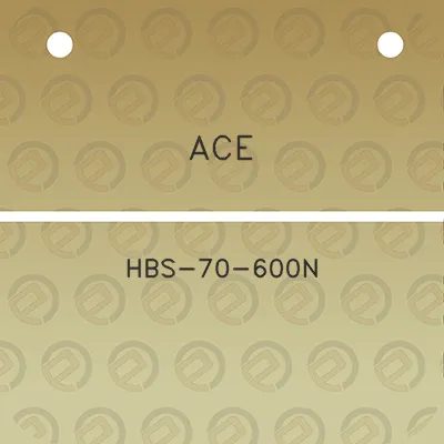 ace-hbs-70-600n