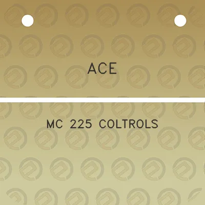 ace-mc-225-coltrols