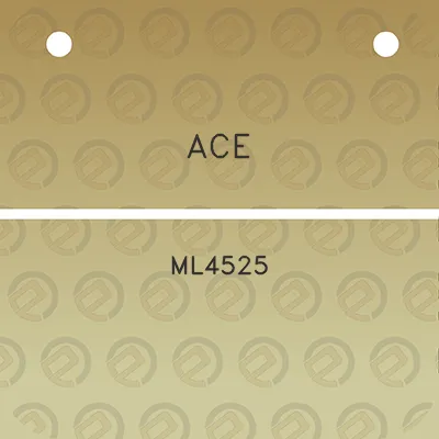 ace-ml4525