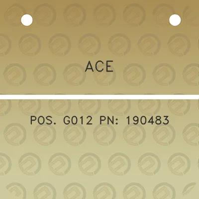 ace-pos-g012-pn-190483