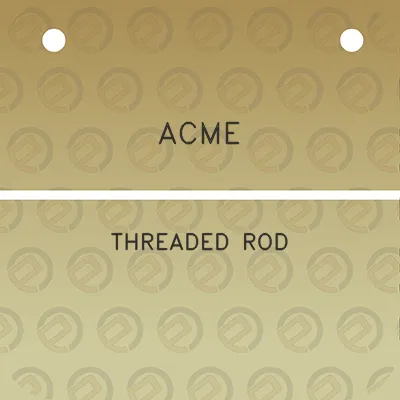 acme-threaded-rod
