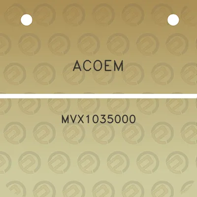 acoem-mvx1035000