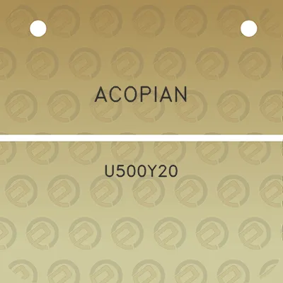 acopian-u500y20