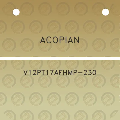 acopian-v12pt17afhmp-230