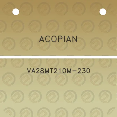 acopian-va28mt210m-230