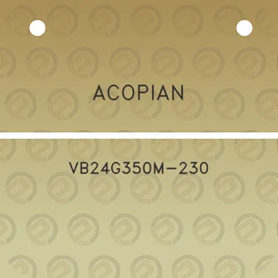 acopian-vb24g350m-230