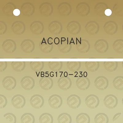 acopian-vb5g170-230