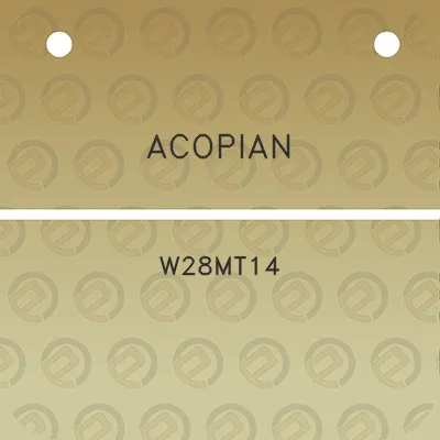 acopian-w28mt14