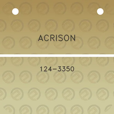 acrison-124-3350