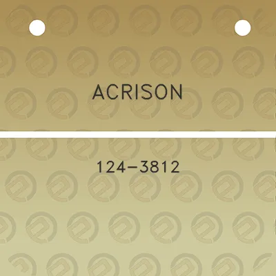 acrison-124-3812