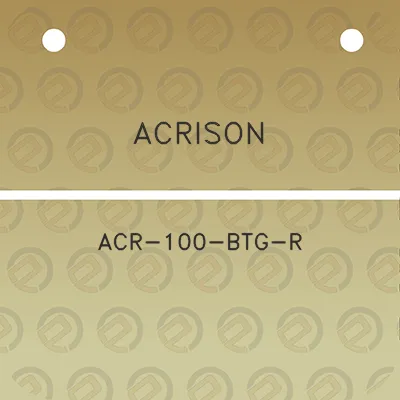 acrison-acr-100-btg-r