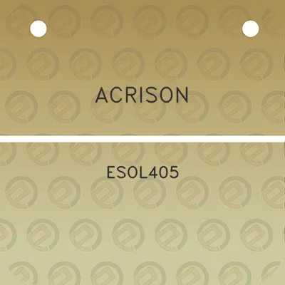 acrison-esol405