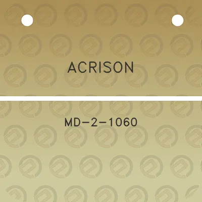 acrison-md-2-1060