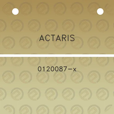 actaris-0120087-x