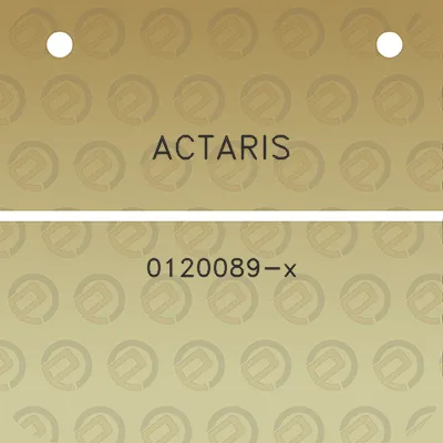 actaris-0120089-x