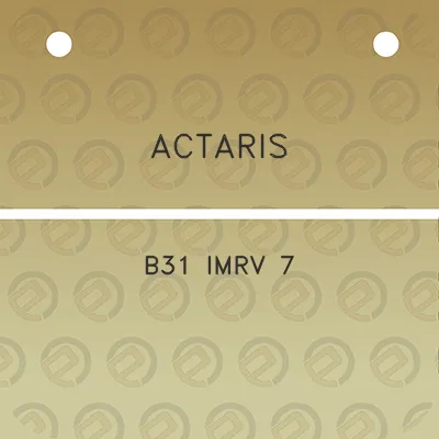 actaris-b31-imrv-7