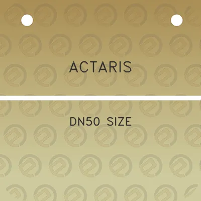 actaris-dn50-size