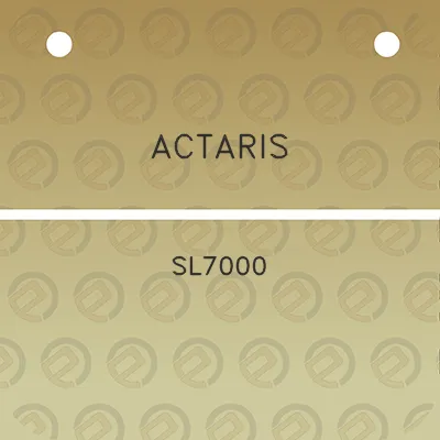 actaris-sl7000