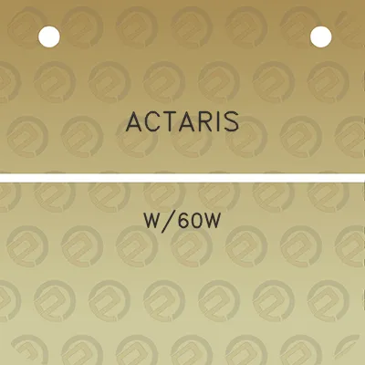 actaris-w60w