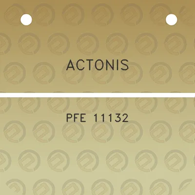 actonis-pfe-11132