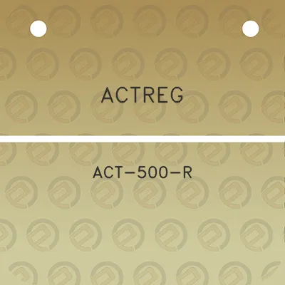 actreg-act-500-r