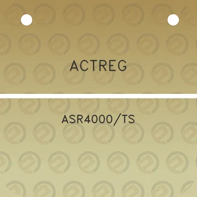 actreg-asr4000ts