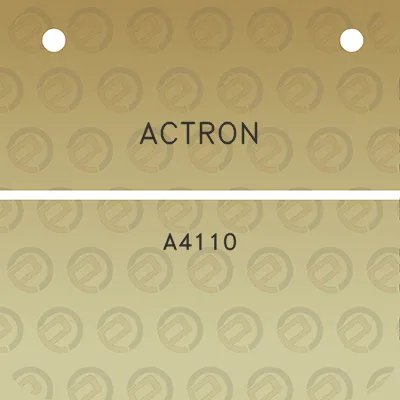 actron-a4110