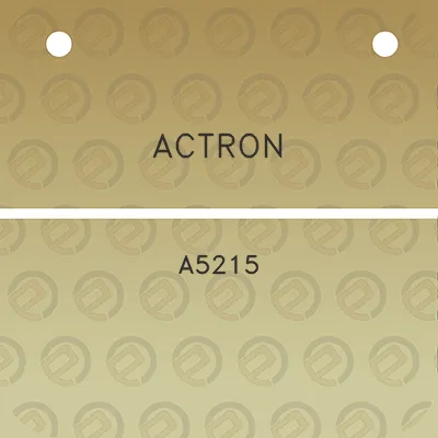 actron-a5215