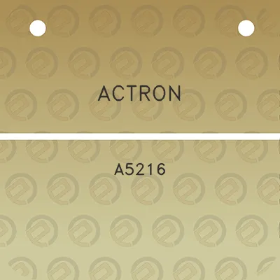 actron-a5216