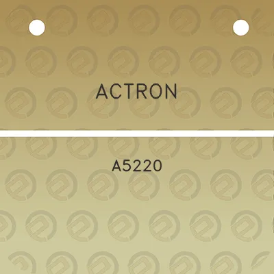 actron-a5220