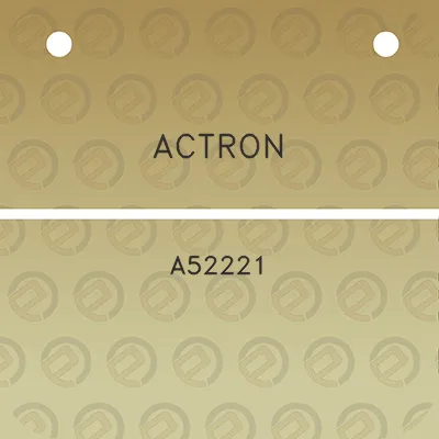 actron-a52221