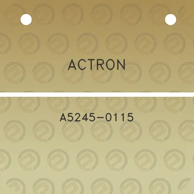 actron-a5245-0115