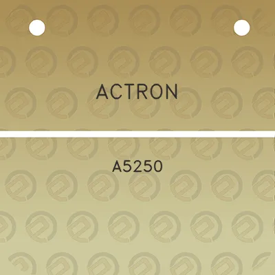 actron-a5250