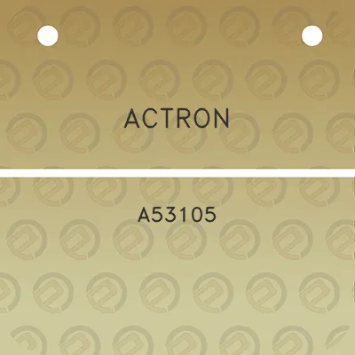 actron-a53105