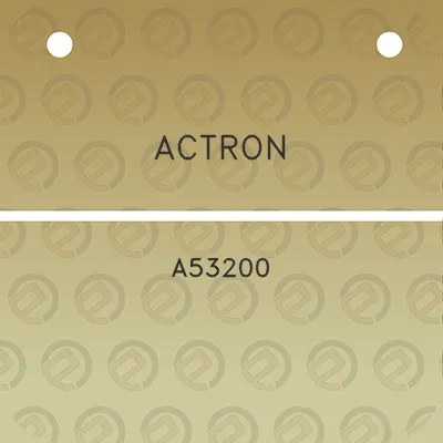 actron-a53200