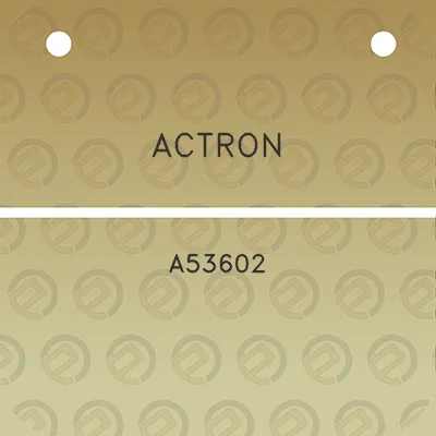 actron-a53602