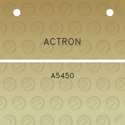 actron-a5450