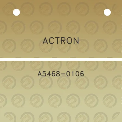 actron-a5468-0106