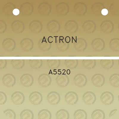 actron-a5520