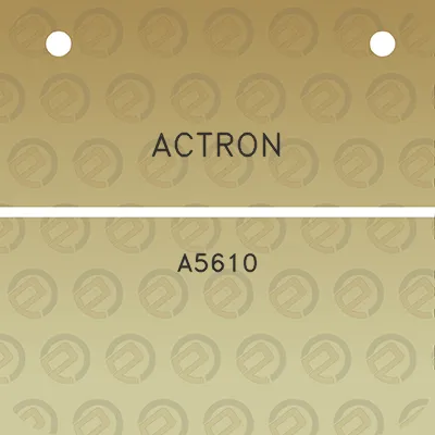 actron-a5610