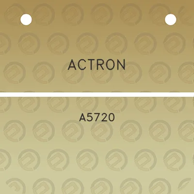 actron-a5720