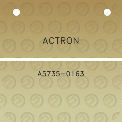 actron-a5735-0163