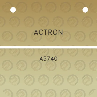 actron-a5740