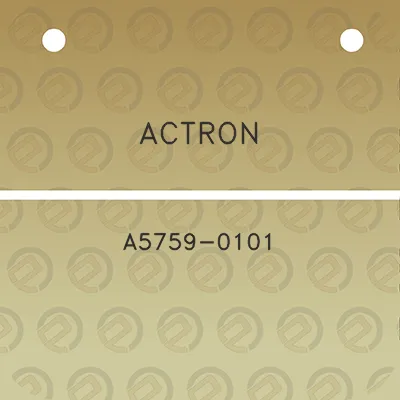 actron-a5759-0101